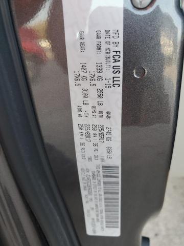 2019 DODGE GRAND CARA - 2C4RDGCG9KR632601