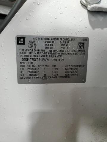 2016 GMC TERRAIN SL - 2GKFLTEKXG6158509