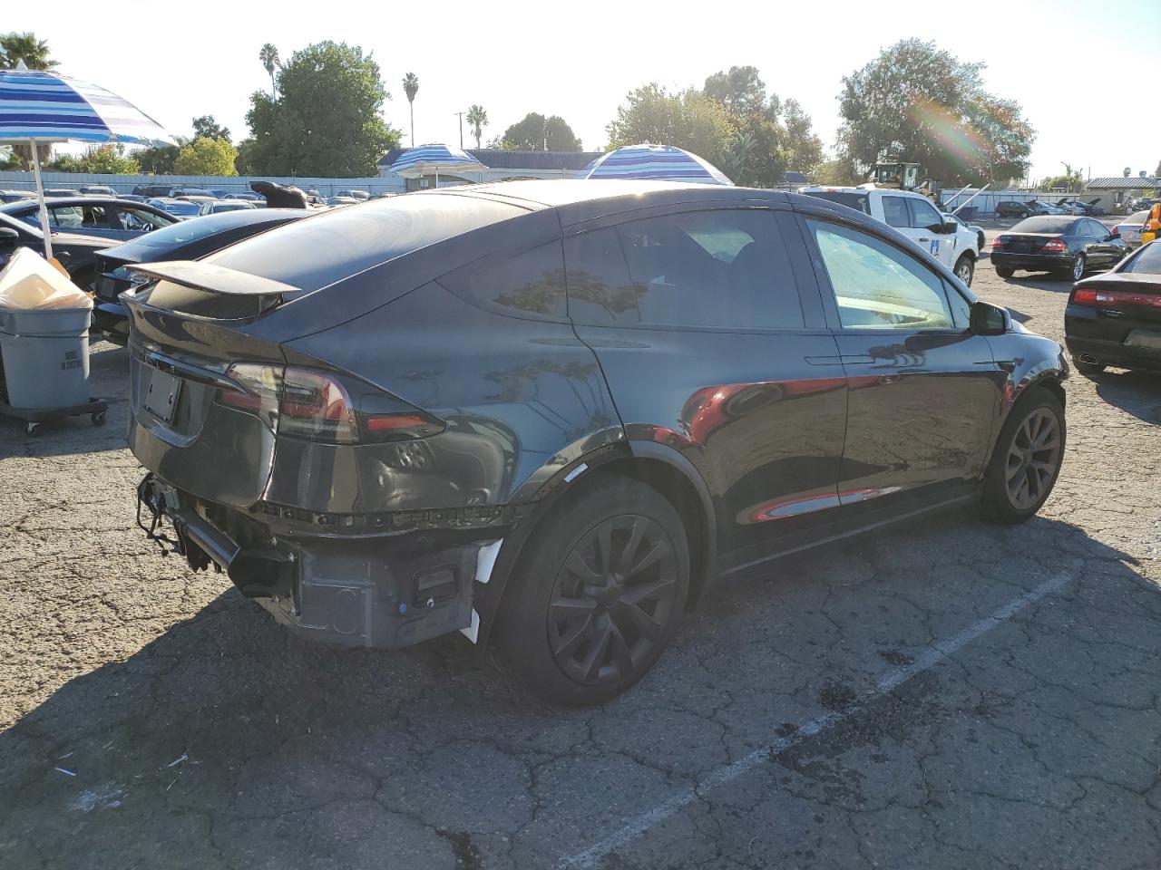 Lot #2989368577 2024 TESLA MODEL X