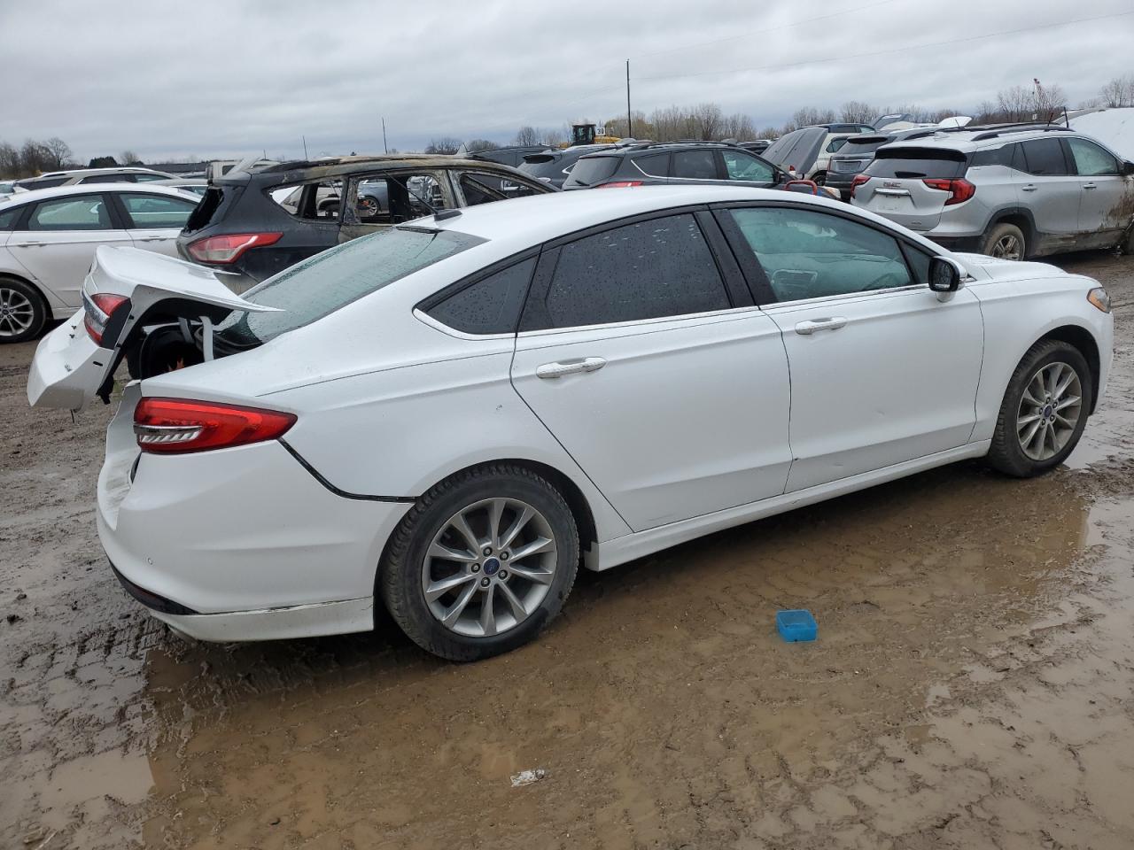 Lot #3033126989 2017 FORD FUSION SE