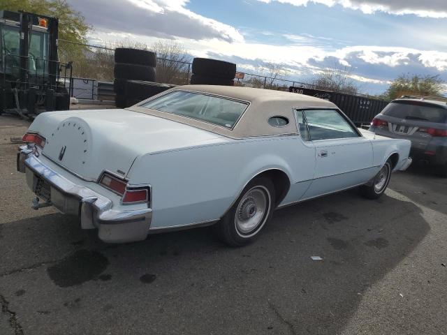 LINCOLN CONTINENTL 1974 blue   4Y89A838176 photo #4