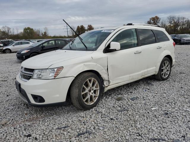 DODGE JOURNEY CR 2011 white  gas 3D4PH3FG6BT552754 photo #1