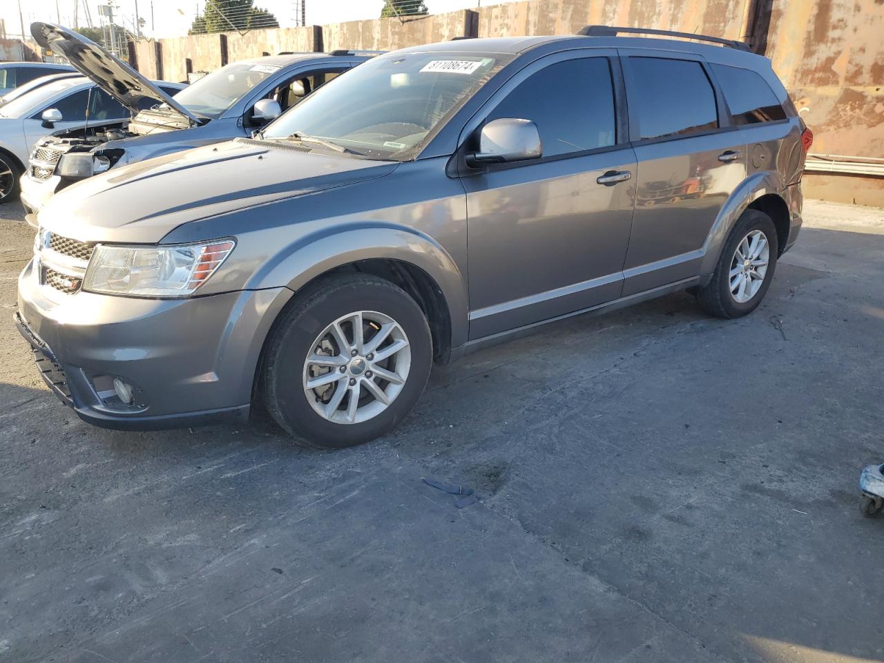 Lot #2989277636 2013 DODGE JOURNEY SX