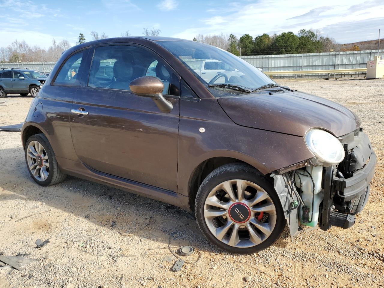 Lot #3037825263 2015 FIAT 500 SPORT