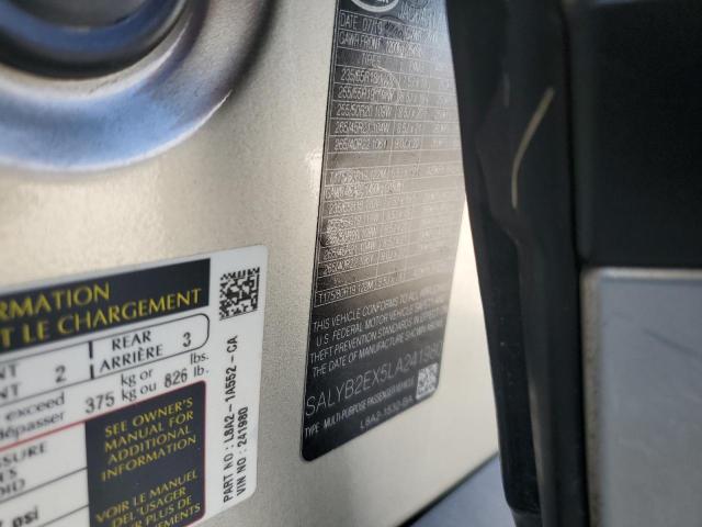 2020 LAND ROVER RANGE ROVE - SALYB2EX5LA241980