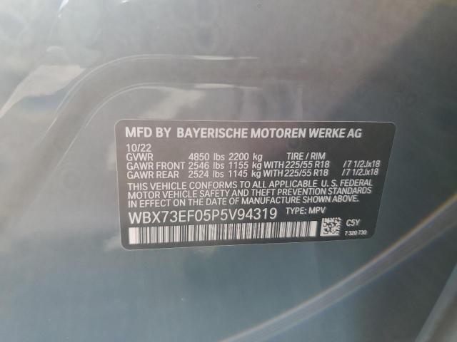 VIN WBX73EF05P5V94319 2023 BMW X1 no.13