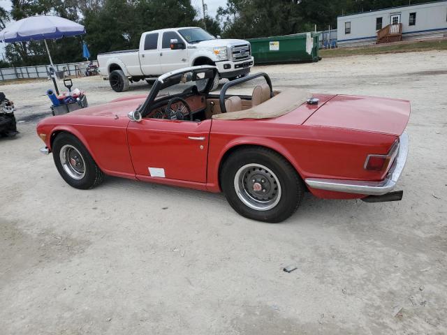 TRIUMPH CAR TR6 1974 red   CF17448U photo #3