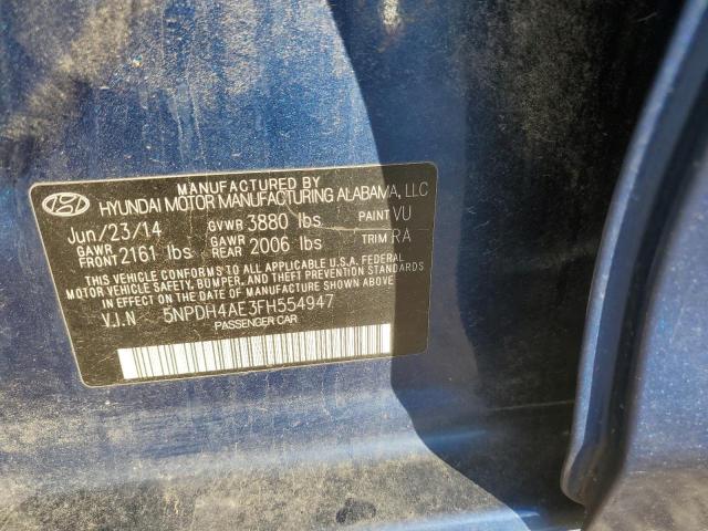 2015 HYUNDAI ELANTRA SE - 5NPDH4AE3FH554947