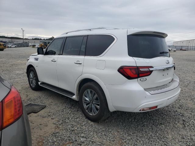 INFINITI QX80 LUXE 2019 white  gas JN8AZ2NF9K9682544 photo #3