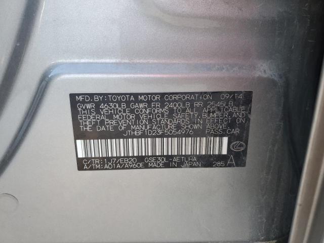 2015 LEXUS IS 250 - JTHBF1D23F5054976