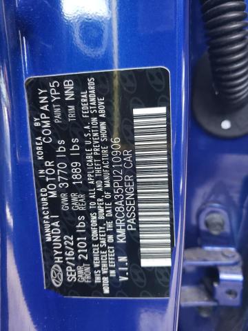 2023 HYUNDAI VENUE SEL - KMHRC8A35PU210906