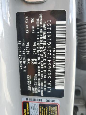2022 KIA K5 GT LINE - 5XXG64J22NG141291