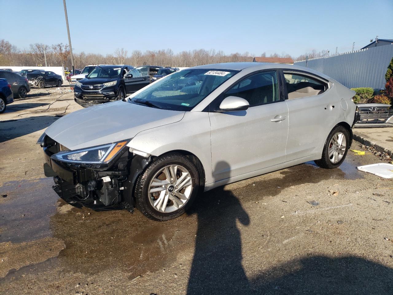 Lot #3025820308 2020 HYUNDAI ELANTRA SE