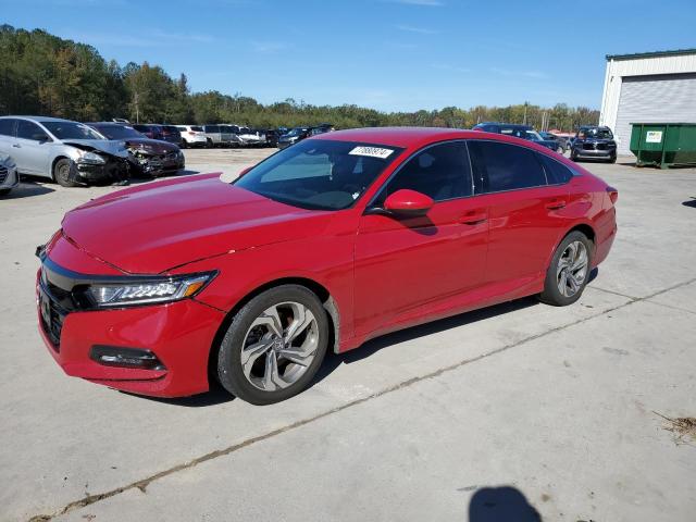 HONDA ACCORD SPO 2018 red  gas 1HGCV1F36JA045012 photo #1