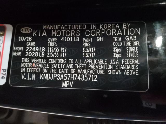 2017 KIA SOUL + - KNDJP3A57H7435712