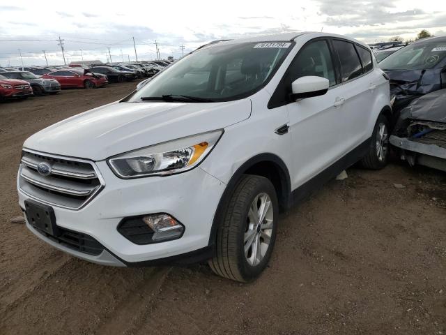 FORD ESCAPE SE 2017 white  gas 1FMCU9GD4HUE55531 photo #1