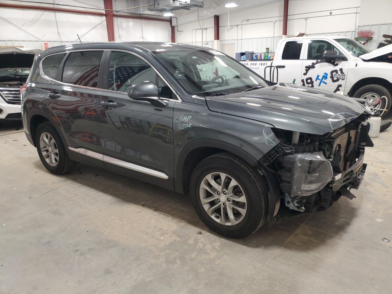 Lot #2972453431 2020 HYUNDAI SANTA FE S