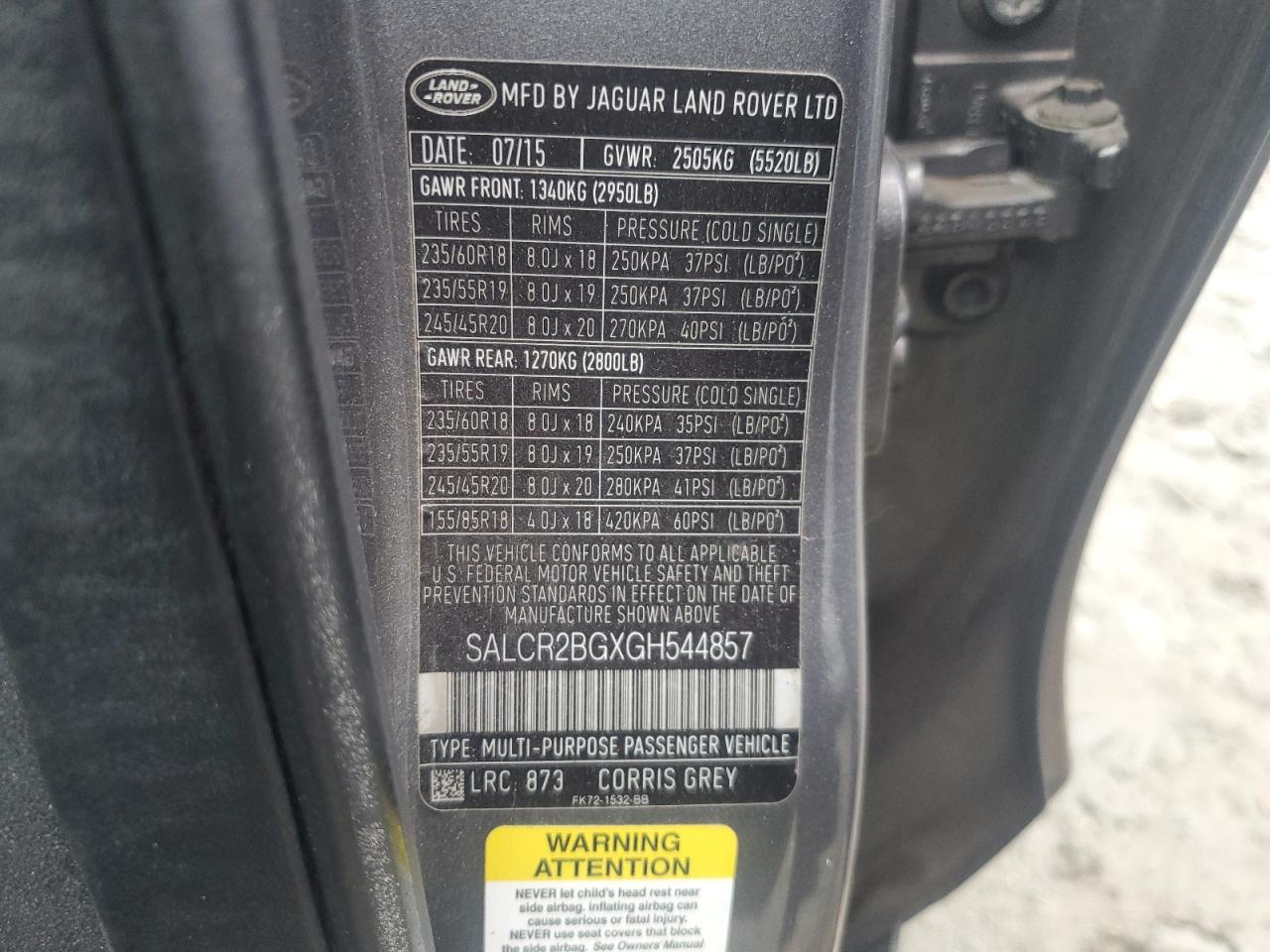 LAND ROVER DISCOVERY HSE