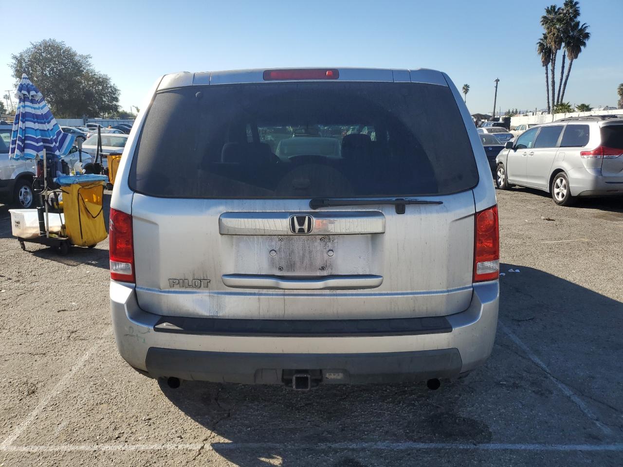 Lot #3022758452 2011 HONDA PILOT LX