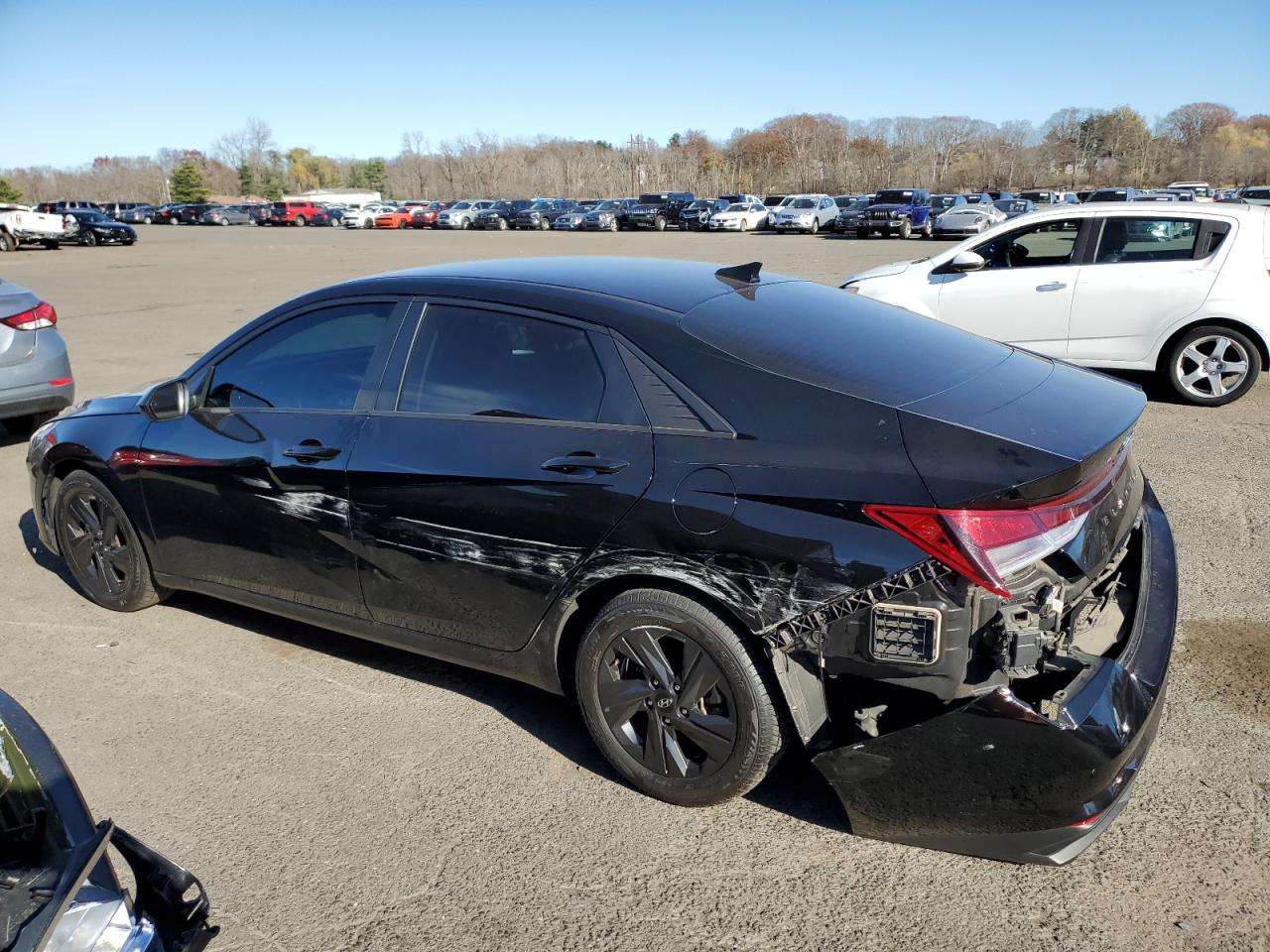 Lot #3030407489 2021 HYUNDAI ELANTRA SE