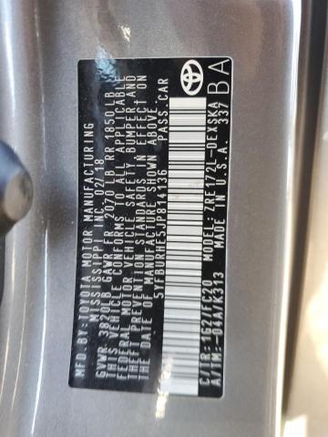 2018 TOYOTA COROLLA L - 5YFBURHE5JP814136