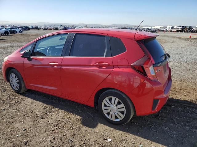 HONDA FIT LX 2016 red  gas JHMGK5H59GX038736 photo #3