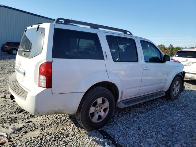 NISSAN PATHFINDER 2008 white  gas 5N1AR18U68C649024 photo #4