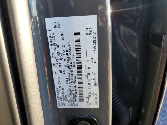 2021 FORD F150 SUPER - 1FTFW1E5XMKD20522