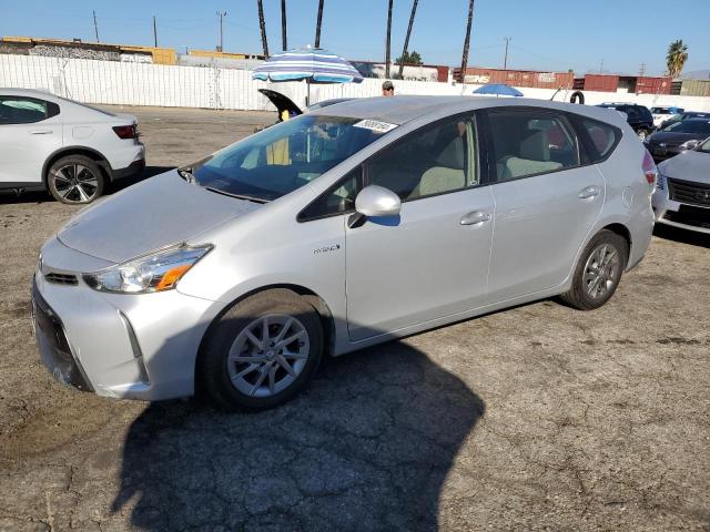 TOYOTA PRIUS V 2017 silver  hybrid engine JTDZN3EU3HJ063962 photo #1