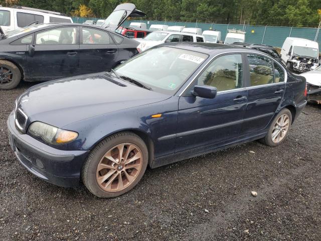 BMW 330 XI 2004 blue  gas WBAEW53404PN36389 photo #1