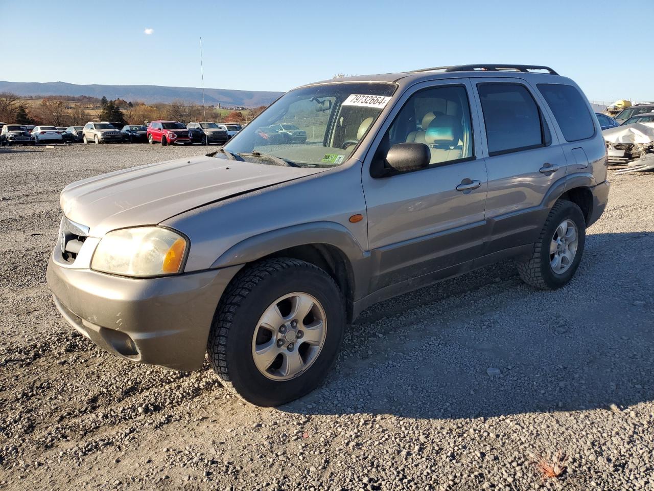 Lot #2979416741 2002 MAZDA TRIBUTE LX