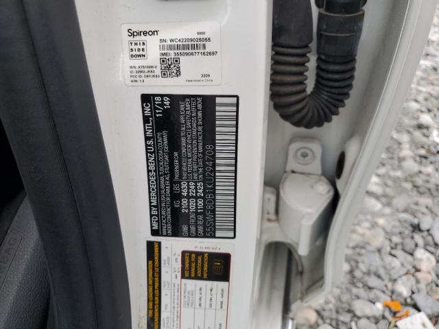 2019 MERCEDES-BENZ C 300 - 55SWF8DB1KU294708
