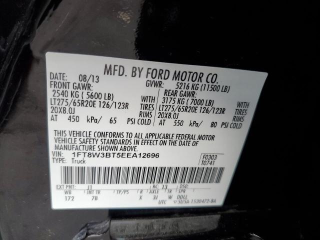 VIN 1FT8W3BT5EEA12696 2014 Ford F-350, Super Duty no.12