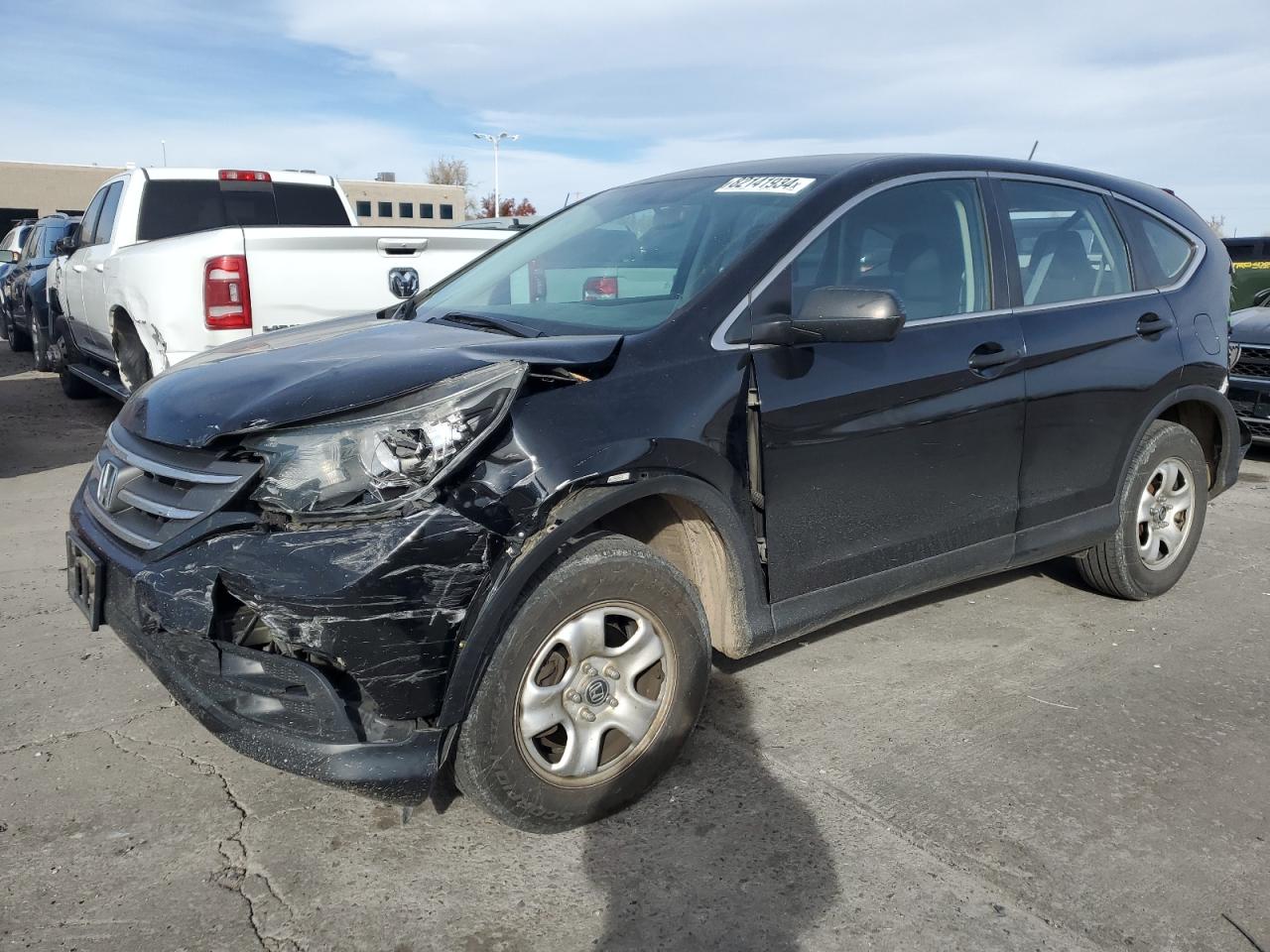 Lot #3024722573 2014 HONDA CR-V LX