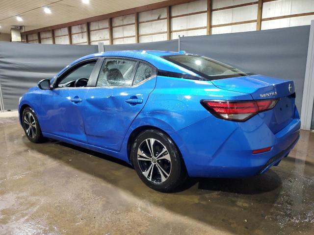 NISSAN SENTRA SV 2022 blue  gas 3N1AB8CV6NY276445 photo #3