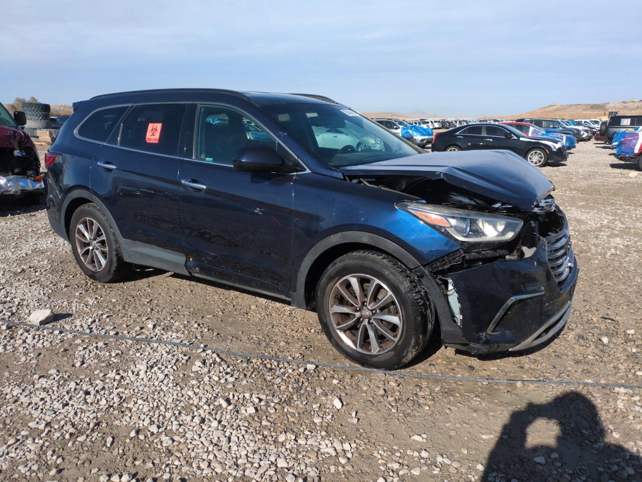 Lot #3025862490 2017 HYUNDAI SANTA FE S