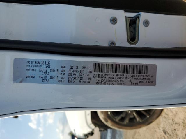 2019 JEEP CHEROKEE L - 1C4PJLLBXKD204424
