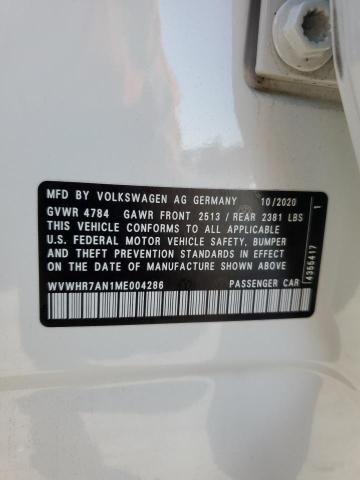 2021 VOLKSWAGEN ARTEON SEL WVWHR7AN1ME004286