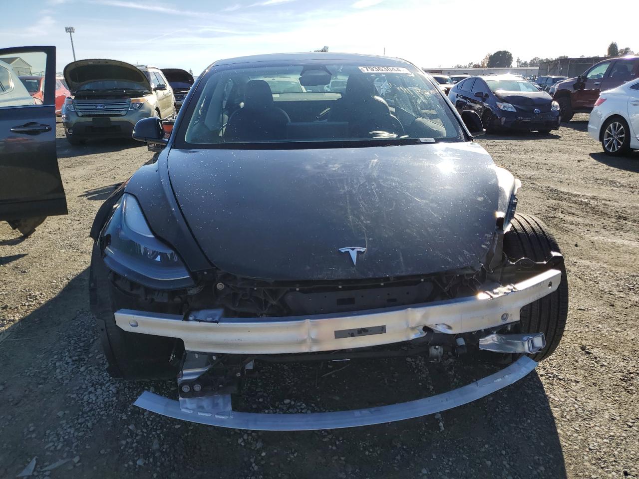 Lot #2972423411 2022 TESLA MODEL 3