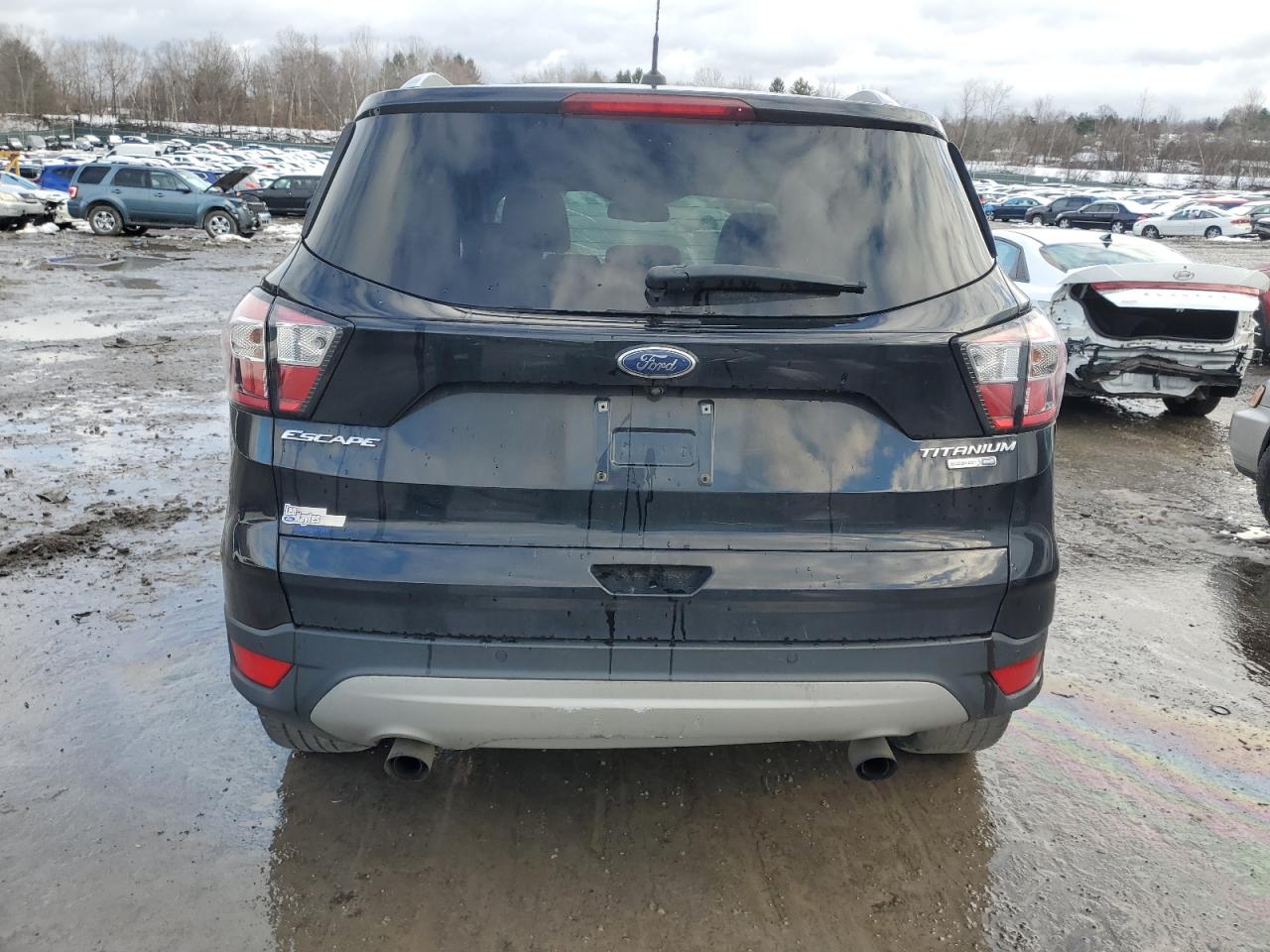 Lot #3040813761 2017 FORD ESCAPE TIT