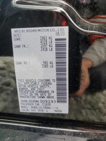 2024 NISSAN ALTIMA SL - 1N4BL4EV0RN309193
