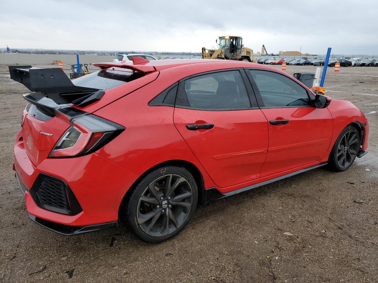 Lot #3024447551 2017 HONDA CIVIC SPOR