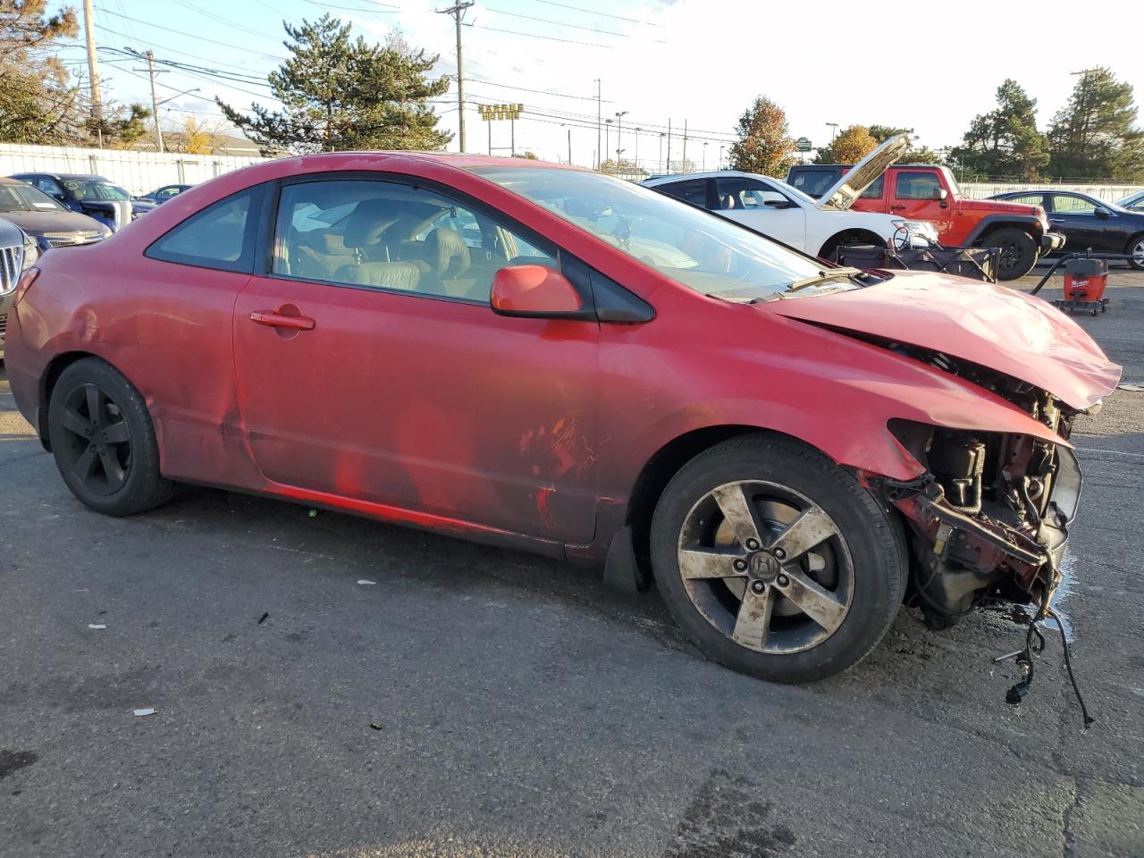 Lot #2988470812 2007 HONDA CIVIC EX