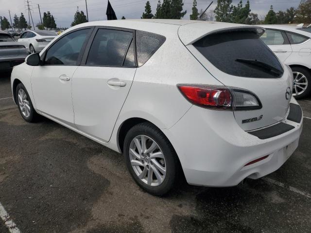 MAZDA 3 I 2012 white hatchbac gas JM1BL1L81C1668508 photo #3