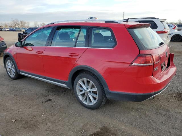 VOLKSWAGEN GOLF ALLTR 2019 red  gas 3VWH17AU0KM508220 photo #3