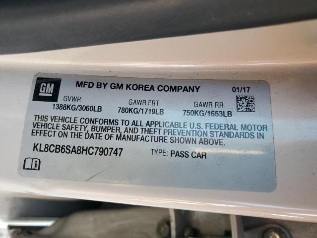 2017 CHEVROLET SPARK LS - KL8CB6SA8HC790747