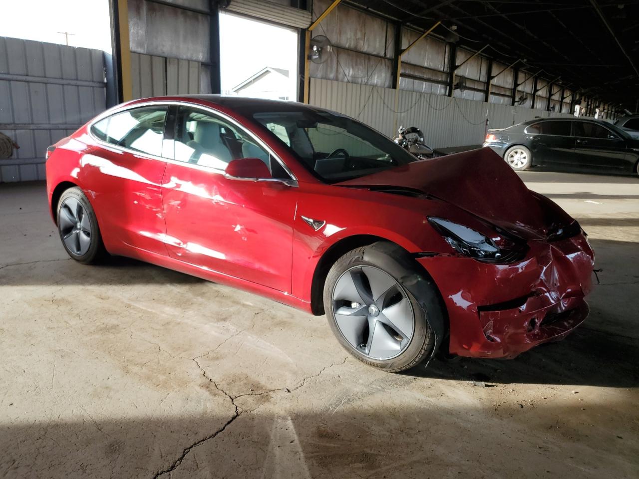 Lot #3050322917 2019 TESLA MODEL 3