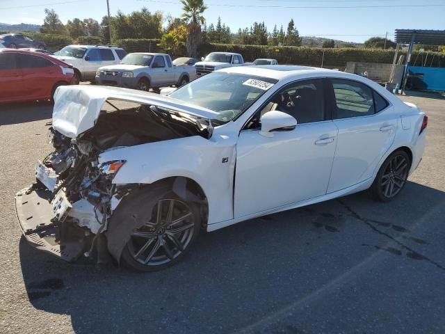 LEXUS IS 350 2015 white  gas JTHBE1D21F5022756 photo #1