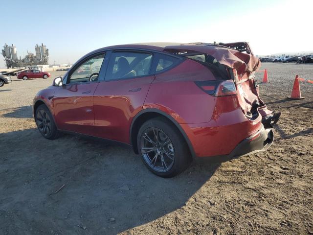 TESLA MODEL Y 2024 red  electric 7SAYGDEDXRF166111 photo #3