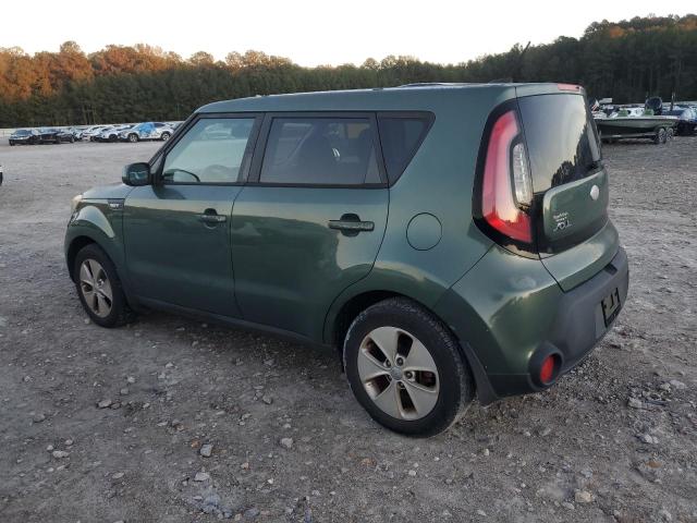 KIA SOUL 2014 green  gas KNDJN2A26E7045590 photo #3